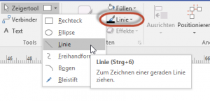 Welche Linie?